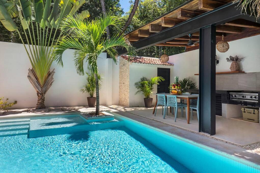 Wonderful Tropical Home 3Br, Garden, Private Pool. Tulum Exteriör bild