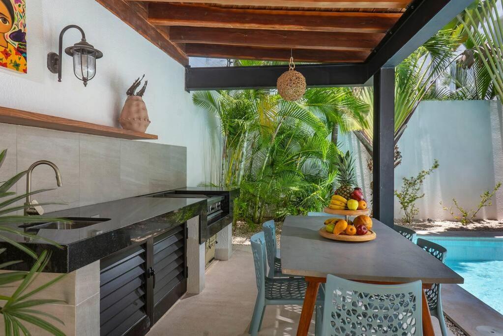Wonderful Tropical Home 3Br, Garden, Private Pool. Tulum Exteriör bild