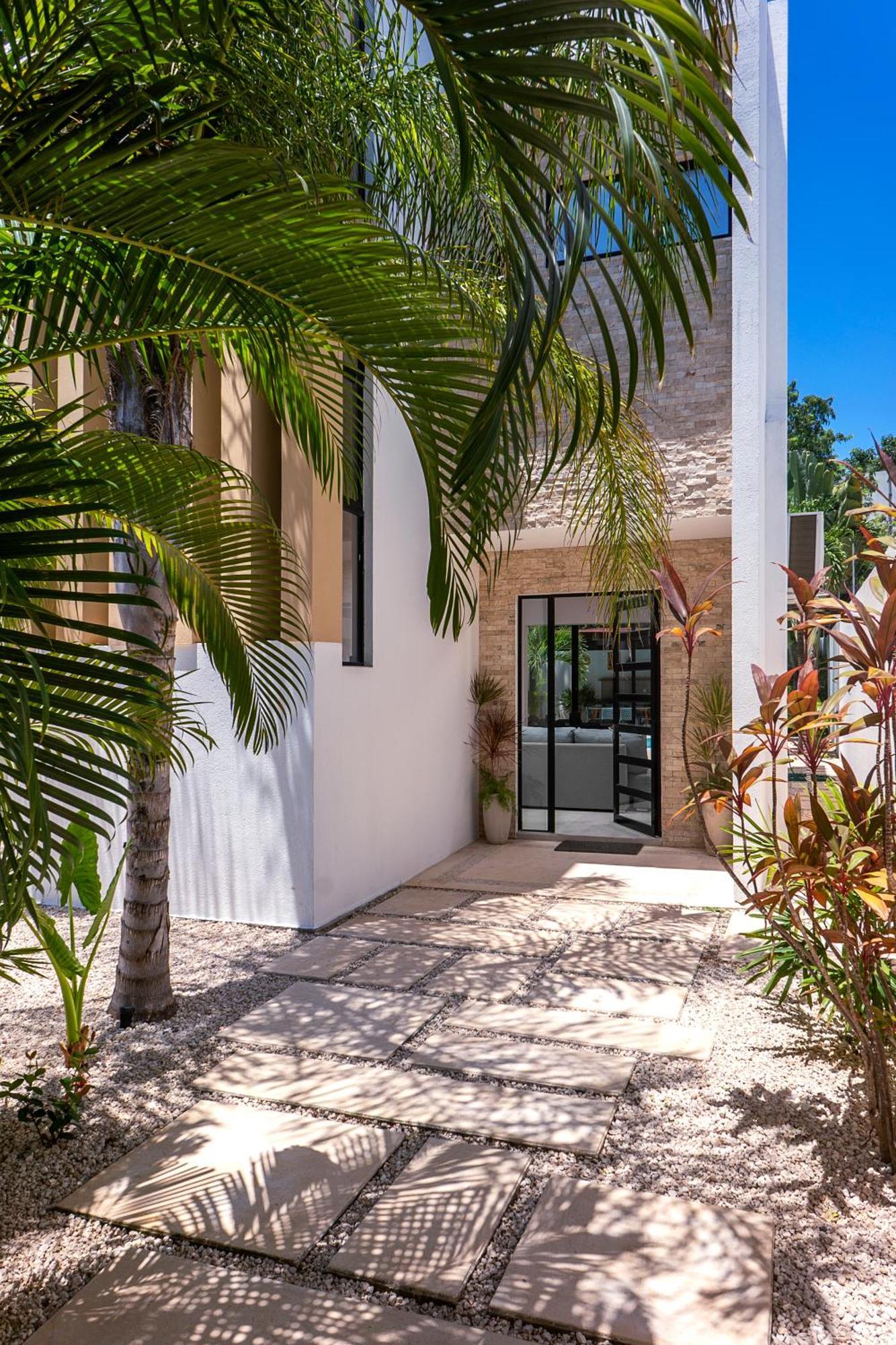 Wonderful Tropical Home 3Br, Garden, Private Pool. Tulum Exteriör bild